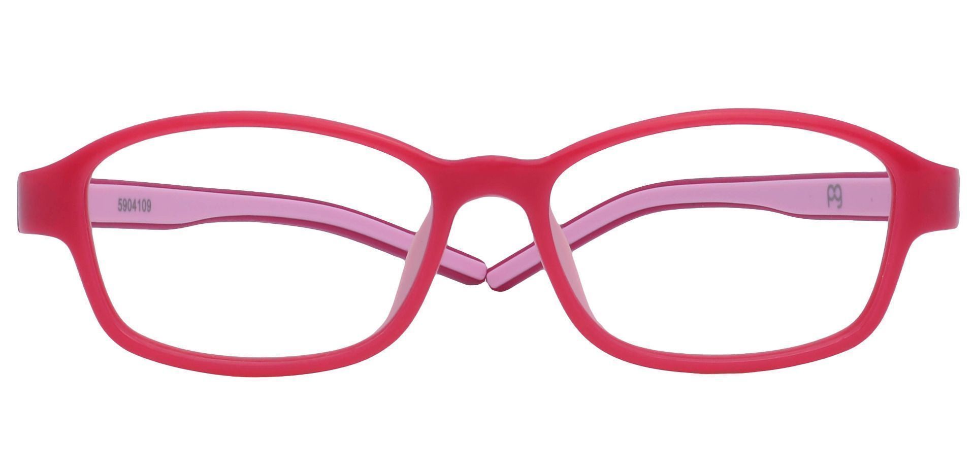 Berry Oval Prescription Glasses - Hot Pink/bubble Gum Pink | Kids ...