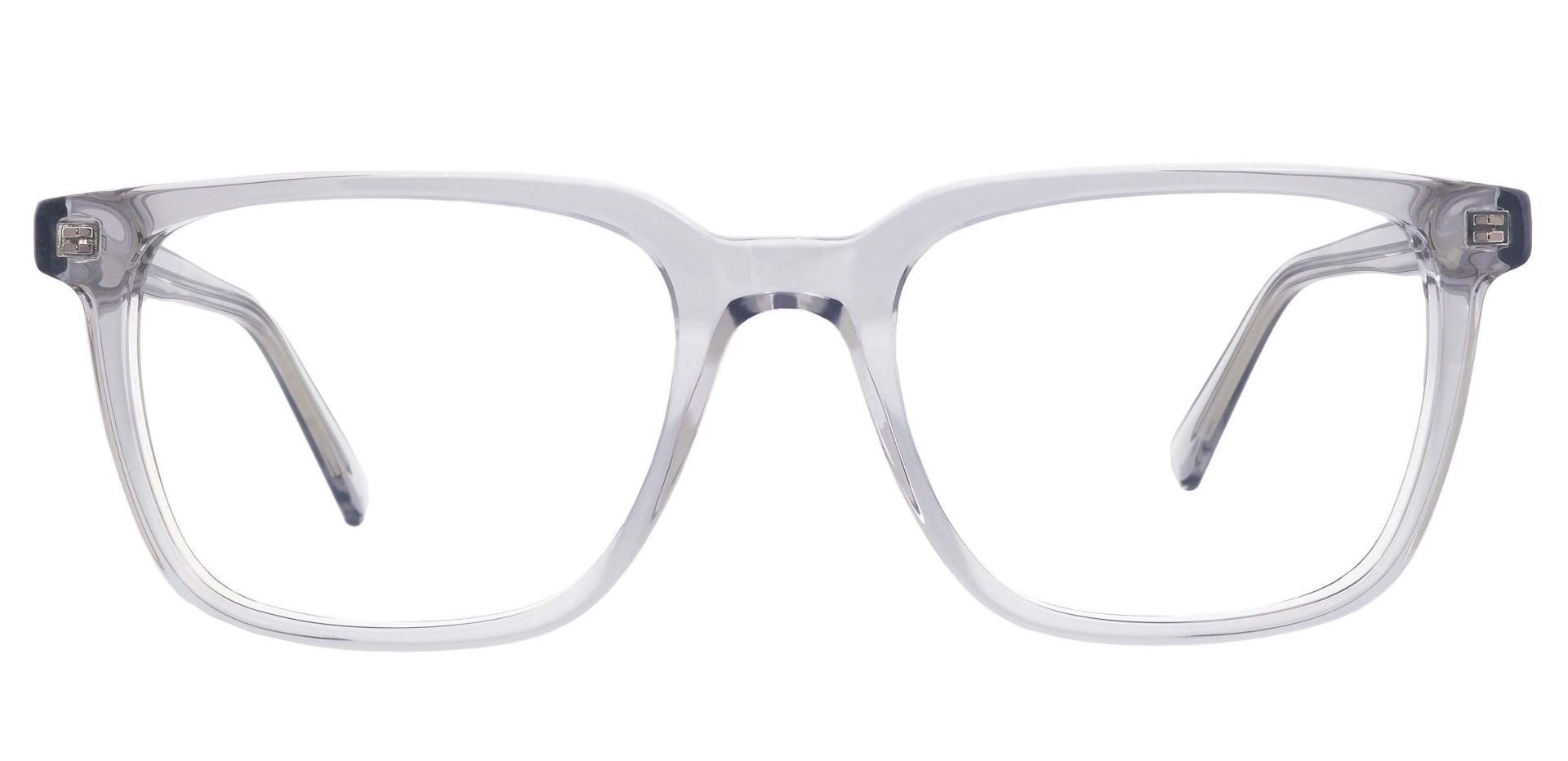 Alex Square Blue Light Blocking Glasses - Clear | Men's Eyeglasses ...