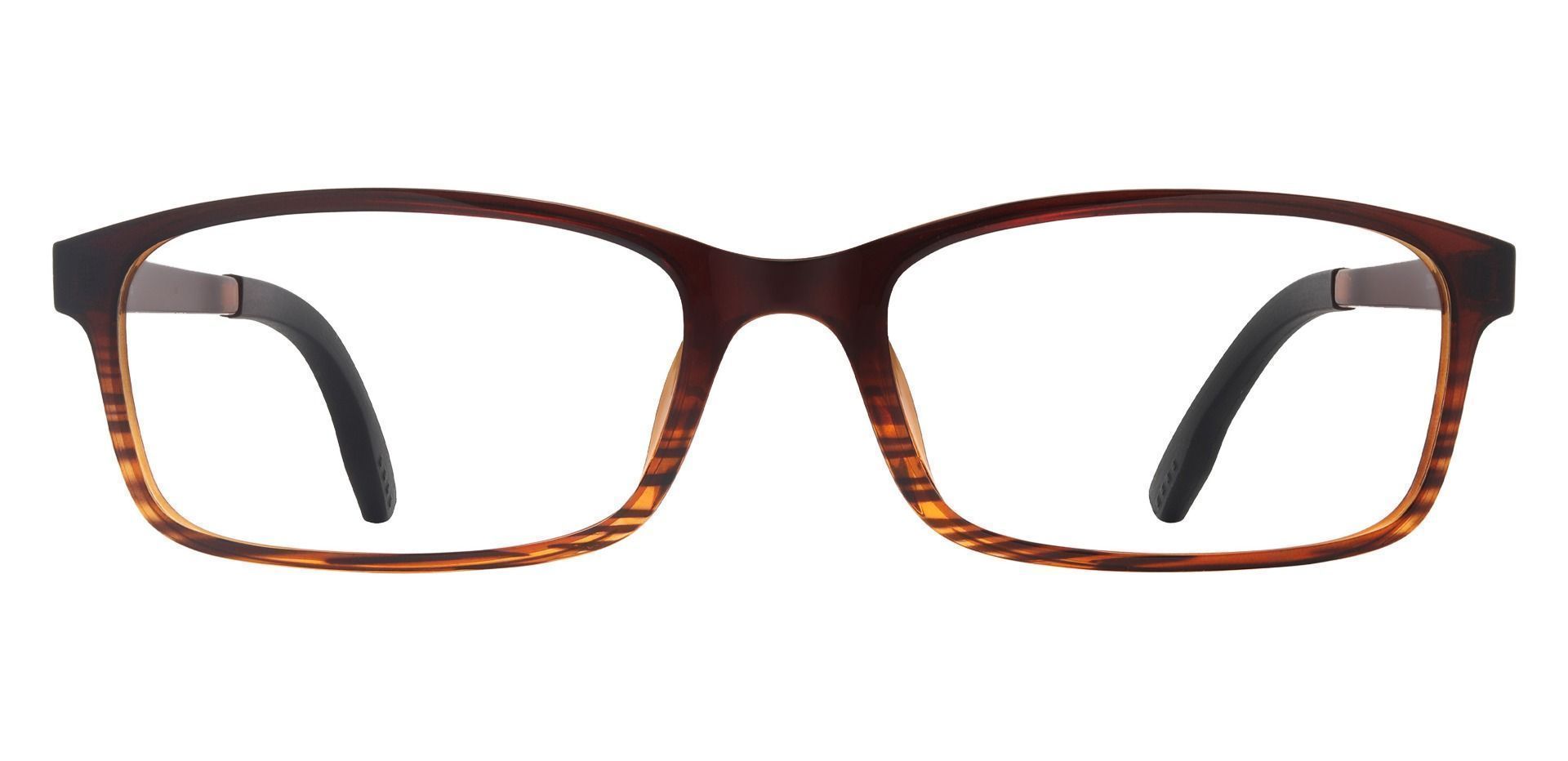 Inman Rectangle Prescription Glasses Brown Womens Eyeglasses Payne Glasses 