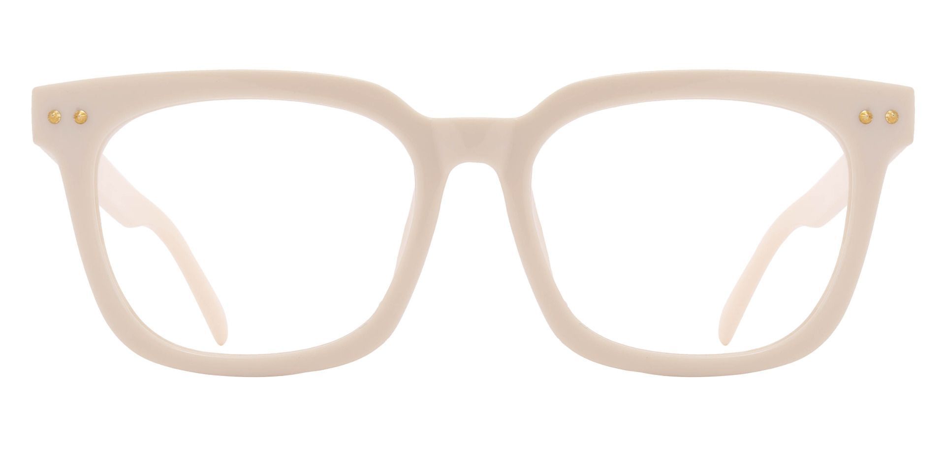 Rita Square Progressive Glasses - White | Women's Eyeglasses | Payne ...