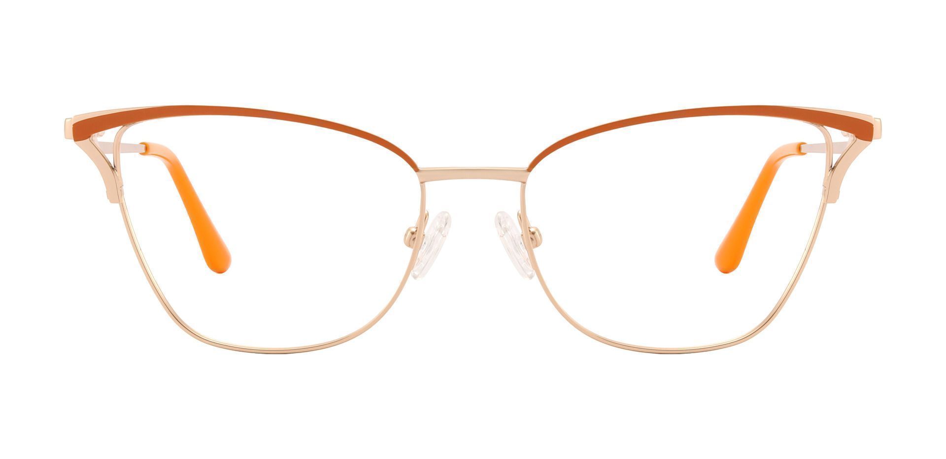 Giada Cat Eye Prescription Glasses Orange Womens Eyeglasses Payne Glasses 1585