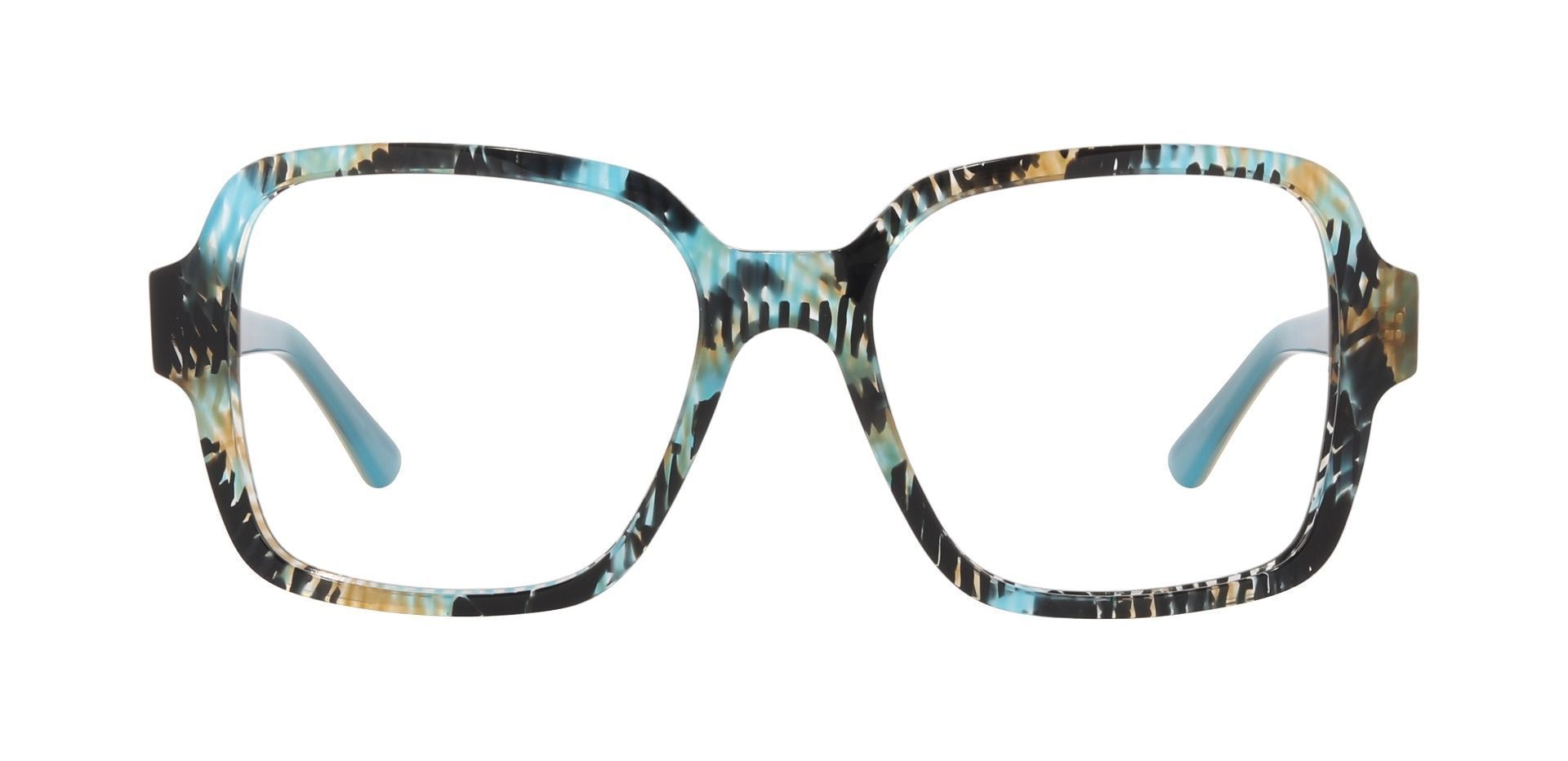 Regina Square Eyeglasses Frame Blue Womens Eyeglasses Payne Glasses 5270